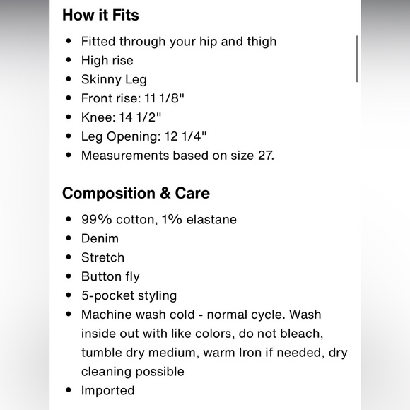 EUC Levi’s 501 Skinny Jeans - Picture 4 of 13